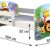 ACMA Kinderbett Jugendbett mit Einer Schublade und Matratze Weiß II 140 160 180 40 Design (180x80 cm + Bettkasten, 04 Rote Auto) - 4