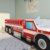 Autobett 70x140 cm Spielbett Kinderbett mit Rausfallschutz und Lattenrost 140 x 70 Feuerwehr Auto Bett Kinder Wagen - 4