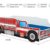 Autobett 70x140 cm Spielbett Kinderbett mit Rausfallschutz und Lattenrost 140 x 70 Feuerwehr Auto Bett Kinder Wagen - 5