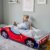Autobett Kinderbett Jugendbett 70x140 | 80x160 mit Rausfallschutz Matratze optional | Kinder Spielbett Rennfahrer - 1