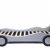 Bett HWC-E14, Auto Junge Kinderbett Jugendbett, Lattenrost Kunstleder Holz 190x100cm - schwarz-Silber - 3