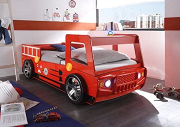 möbelando Bett Kinderbett Jugendbett Auto Kinder Jugend Autobett Spark I Rot - 1 möbelando Bett Kinderbett Jugendbett Auto Kinder Jugend Autobett Spark I Rot - 1
