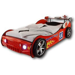 stella trading energy autobett mit led beleuchtung 90 x 200 cm aufregendes auto 262x262 - Kinderbett Auto